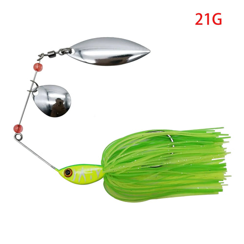 Mycena 16G&18G&21G Spinner Bait Bass Jig Chatter Bait Fishing Lure