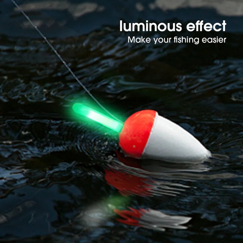 50/100PCS Firefly Fluorescent Rod Light – Glow Stick for Night Fishing Floats