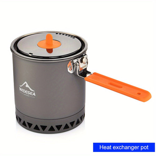 Durable 16L Camping Cookware Set – Non-Stick, Lightweight &amp; Stackable for Outdoor Cooking