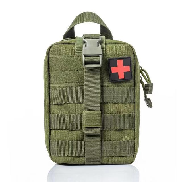 Tactical First Aid Kit Medical Molle Rip Away EMT IFAK Survival Emerge