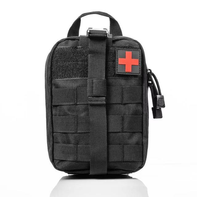 Tactical First Aid Kit Medical Molle Rip Away EMT IFAK Survival Emerge