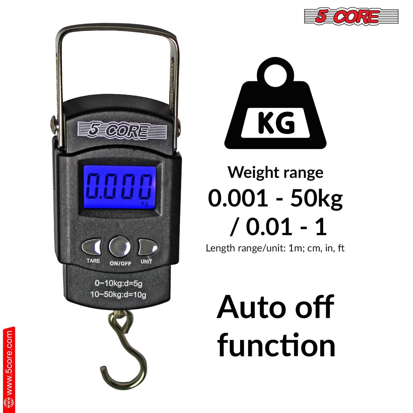 Digital Fishing Scale with Measuring Tape – Precise, Durable &amp; Portable for Anglers