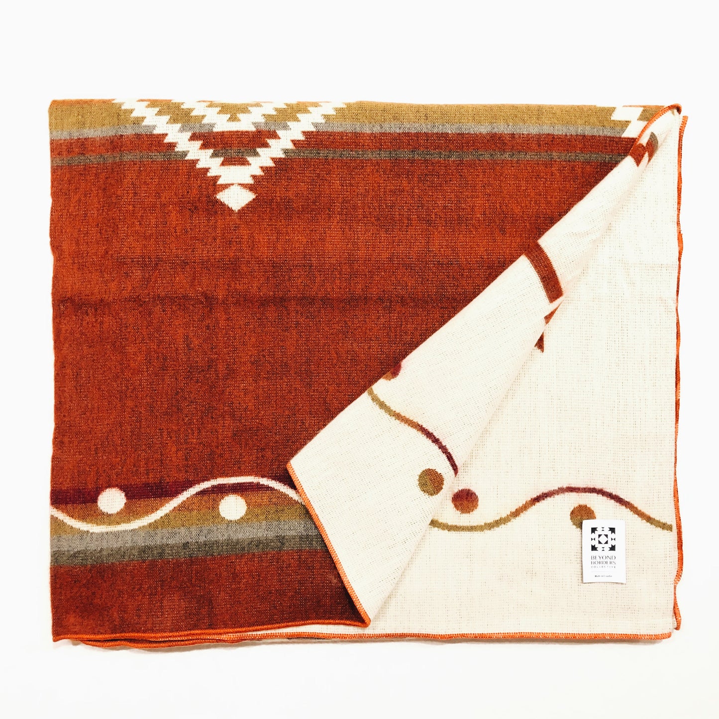 Achuar Blanket – Autumn | Ethically Made Ecuadorian Blanket for Indoors &amp; Outdoors