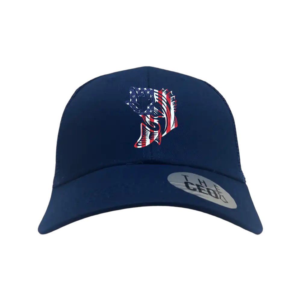 Embroidered 6-panel cotton trucker hat with snapback closure. One size fits most, hand wash only. Bold design built to turn heads and start conversations.