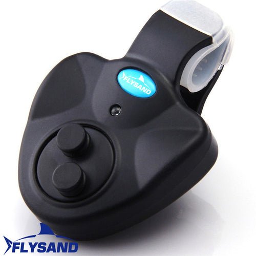 Electronic Fishing Bite Alarm with Rod Clip – Sound &amp; Light Alert