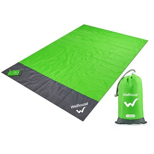 Waterproof Beach & Camping Blanket – Lightweight & Sand-Free (82" x 78")