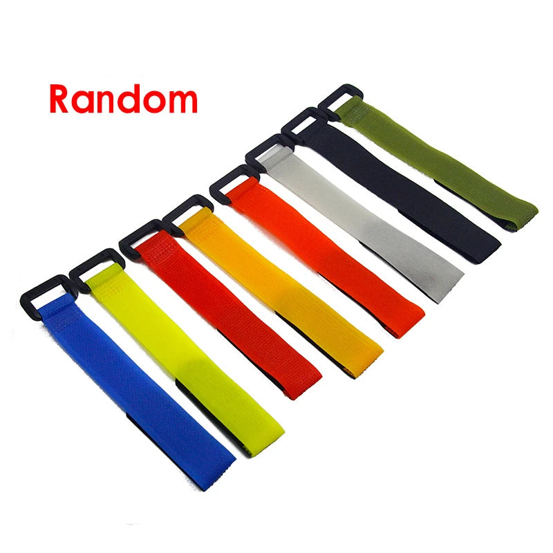 5-Pack Fishing Rod Straps – Adjustable Nylon Tie Holders
