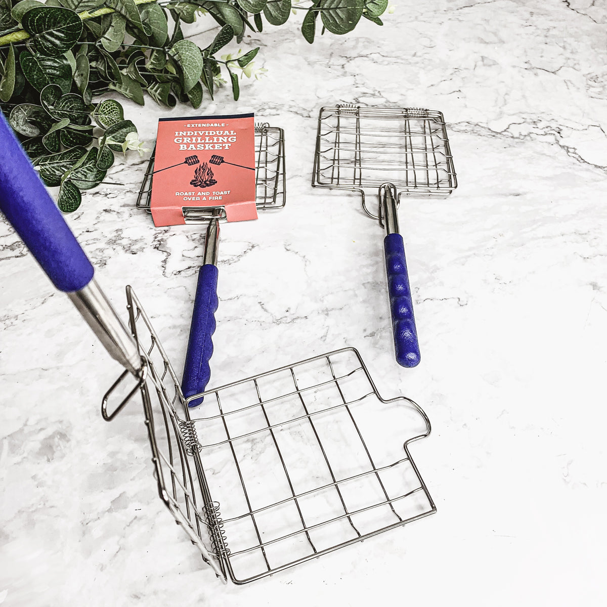 Grilling Basket – Perfect for Campfire Cooking, BBQs, &amp; Outdoor Adventures