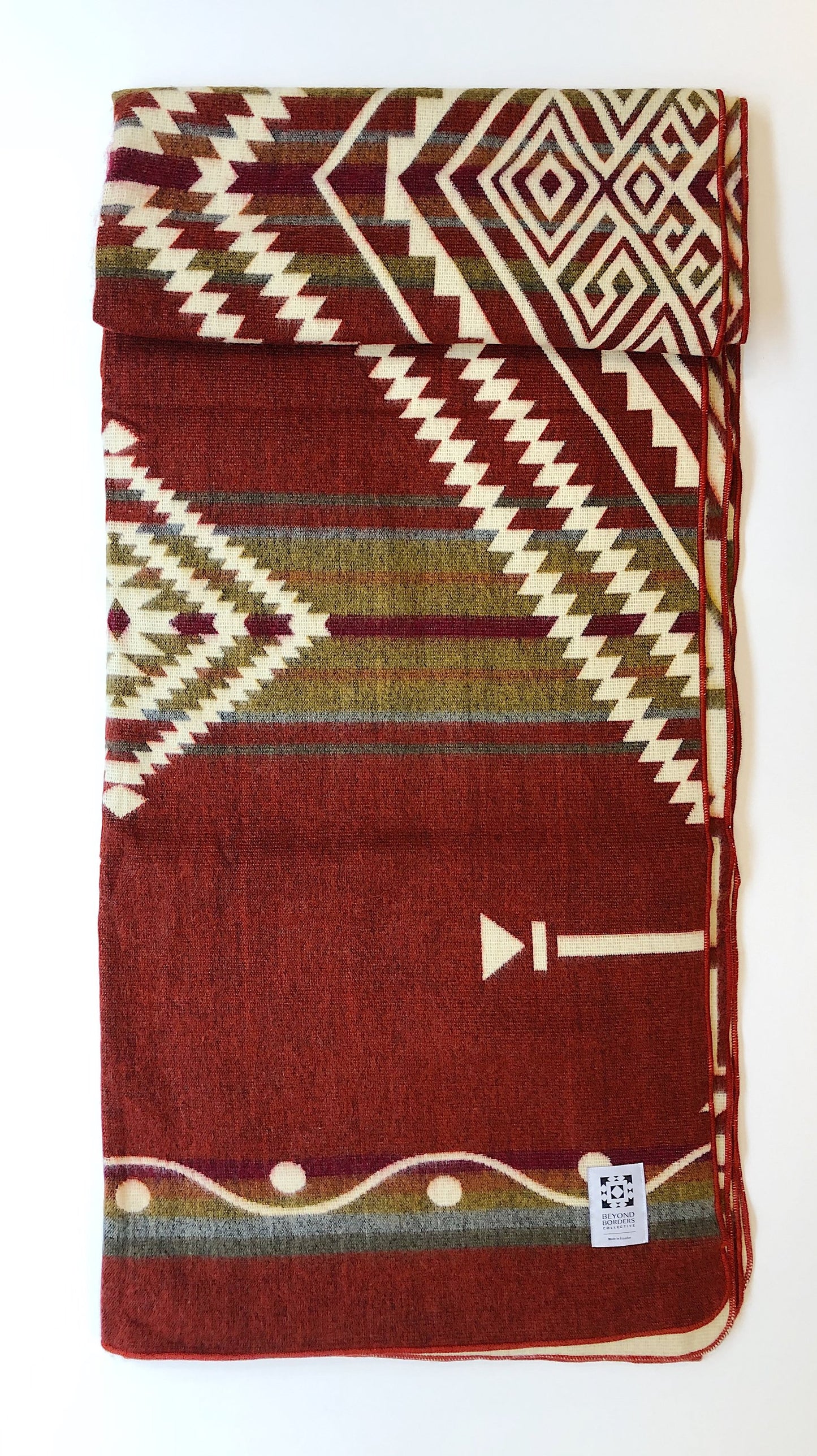Achuar Blanket – Autumn | Ethically Made Ecuadorian Blanket for Indoors &amp; Outdoors