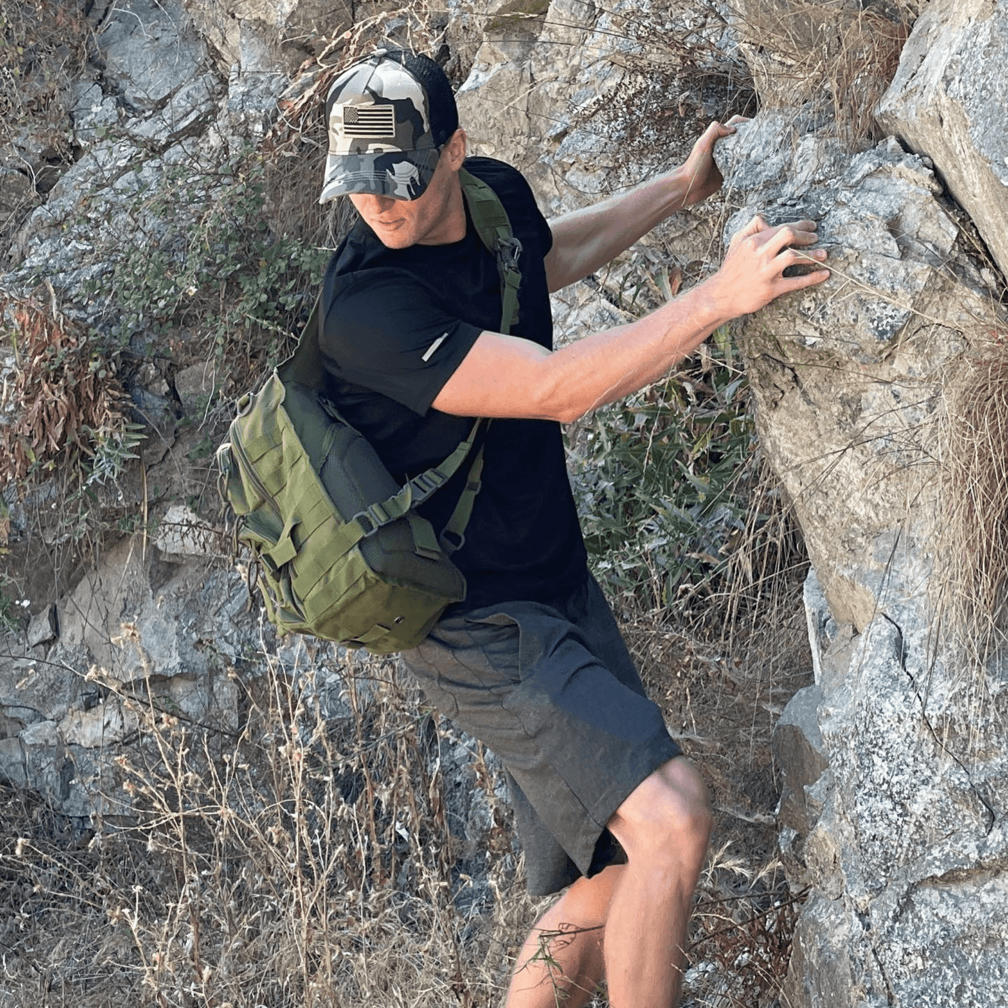 Tactical Sling Backpack 15L – Military MOLLE Shoulder Bag for Outdoor