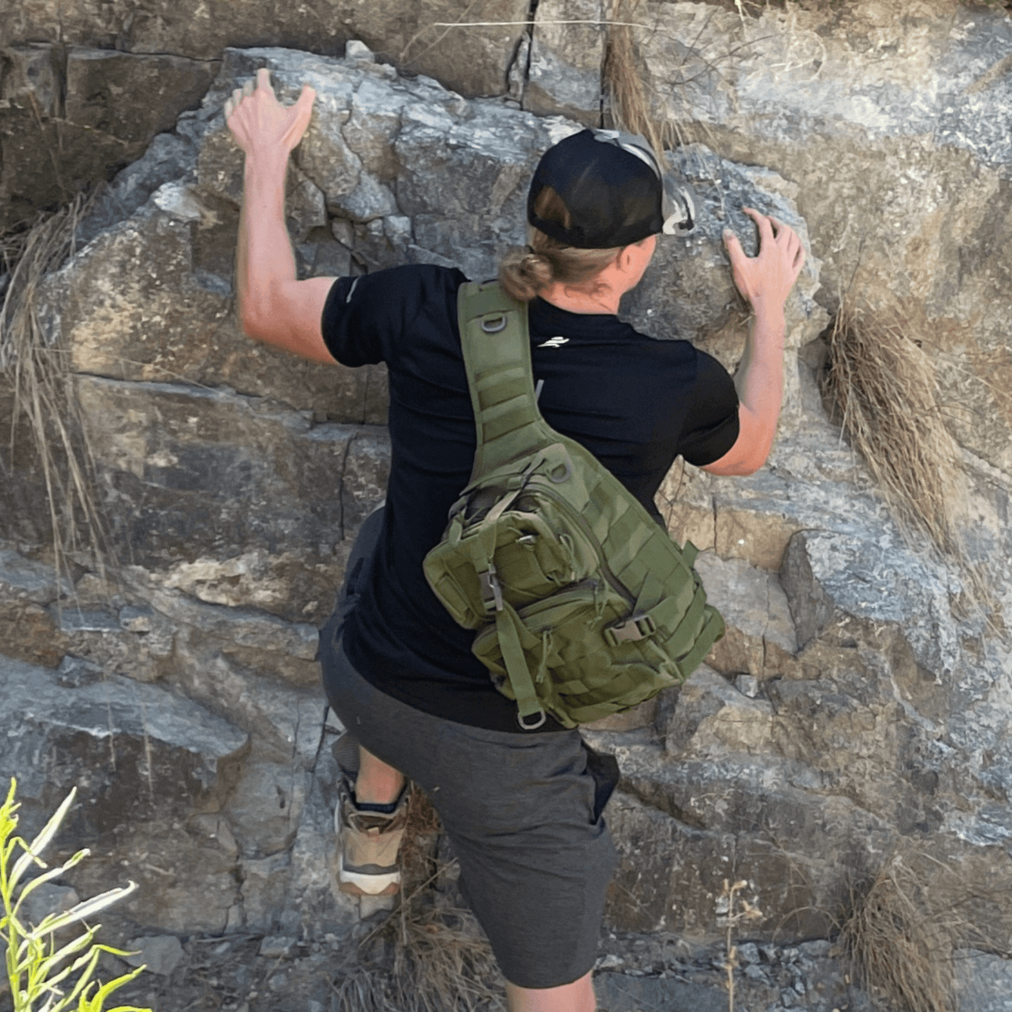 Tactical Sling Backpack 15L – Military MOLLE Shoulder Bag for Outdoor