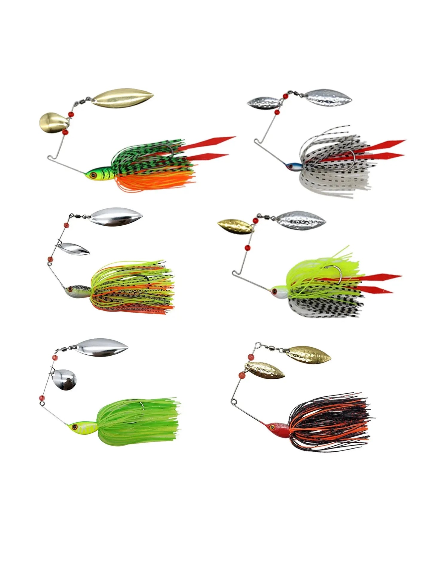 Mycena 16G&18G&21G Spinner Bait Bass Jig Chatter Bait Fishing Lure