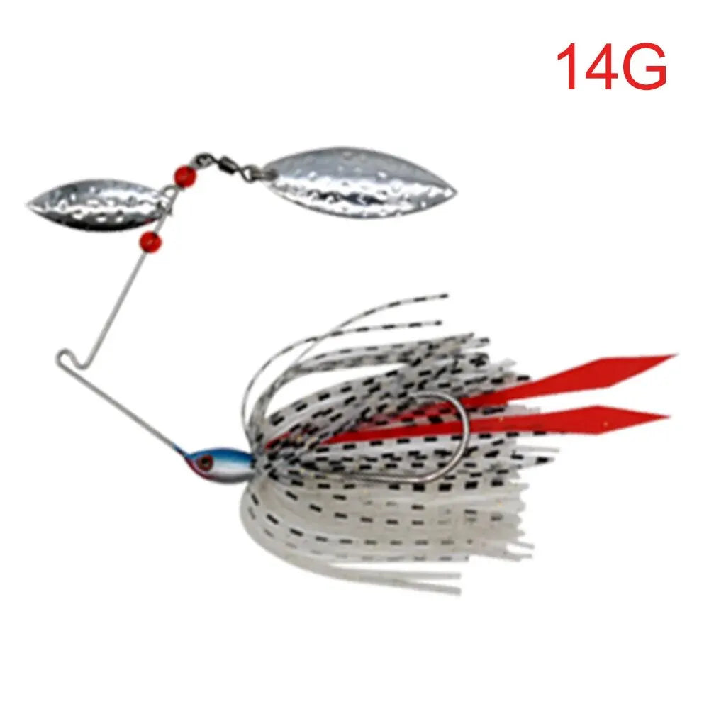 Mycena 16G&18G&21G Spinner Bait Bass Jig Chatter Bait Fishing Lure