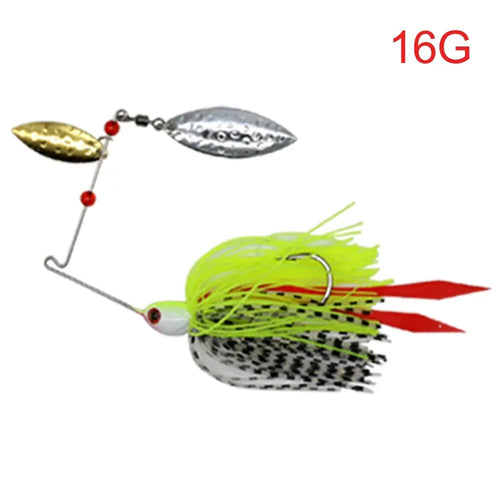 Mycena 16G&18G&21G Spinner Bait Bass Jig Chatter Bait Fishing Lure