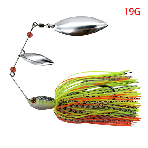 Mycena 16G&18G&21G Spinner Bait Bass Jig Chatter Bait Fishing Lure