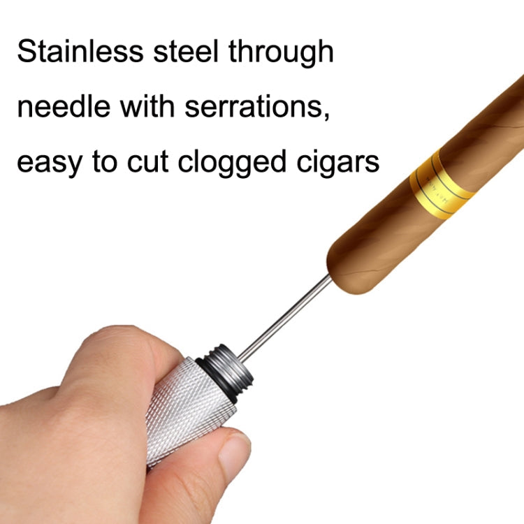 Lightweight Serrated Cigar Needle Dredger – Double-Ended Precision Tool