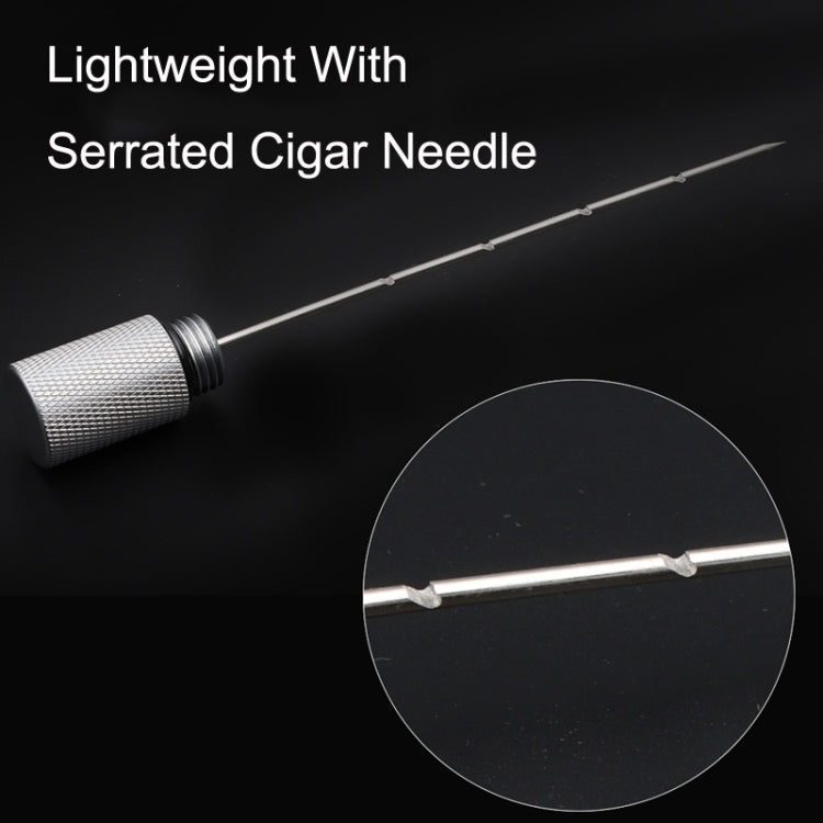 Lightweight Serrated Cigar Needle Dredger – Double-Ended Precision Tool