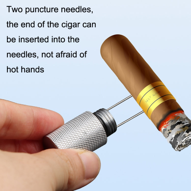 Lightweight Serrated Cigar Needle Dredger – Double-Ended Precision Tool