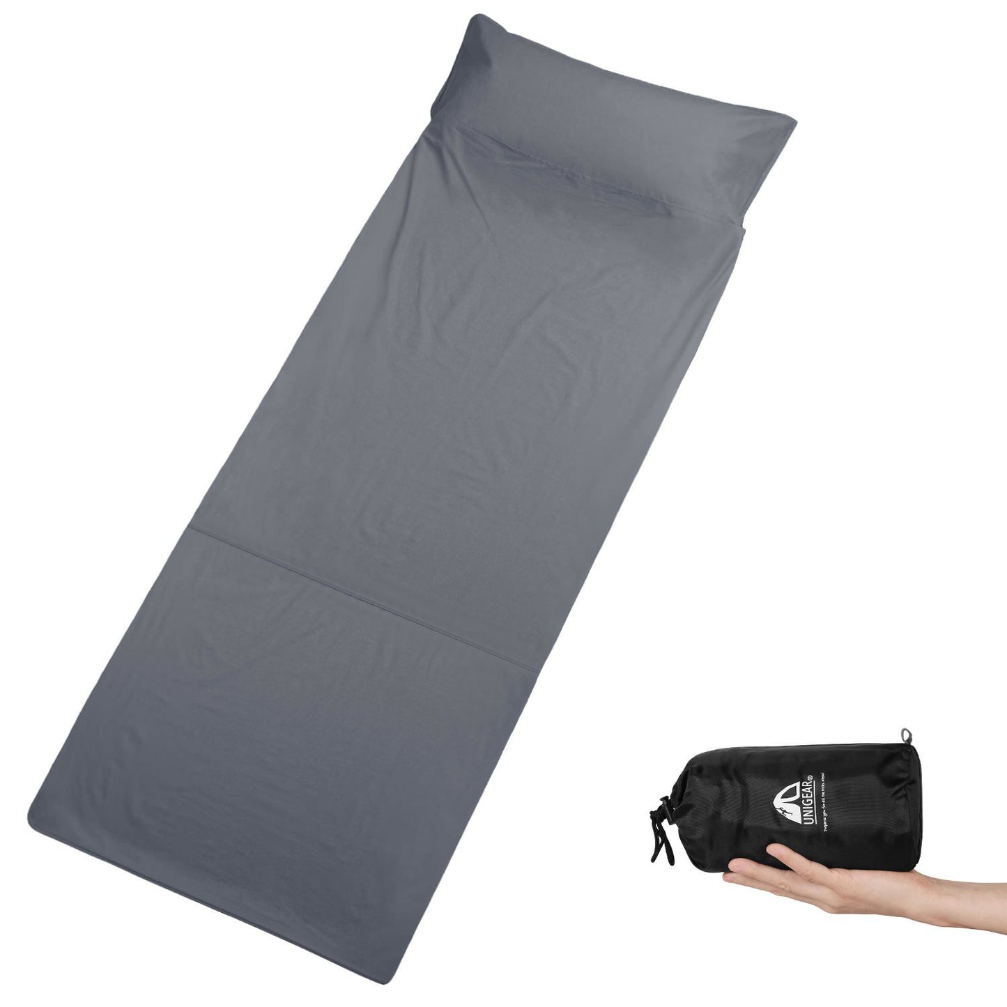 Cotton Sleeping Bag Liner – Lightweight, Breathable Travel Sheet for Camping &amp; Backpacking