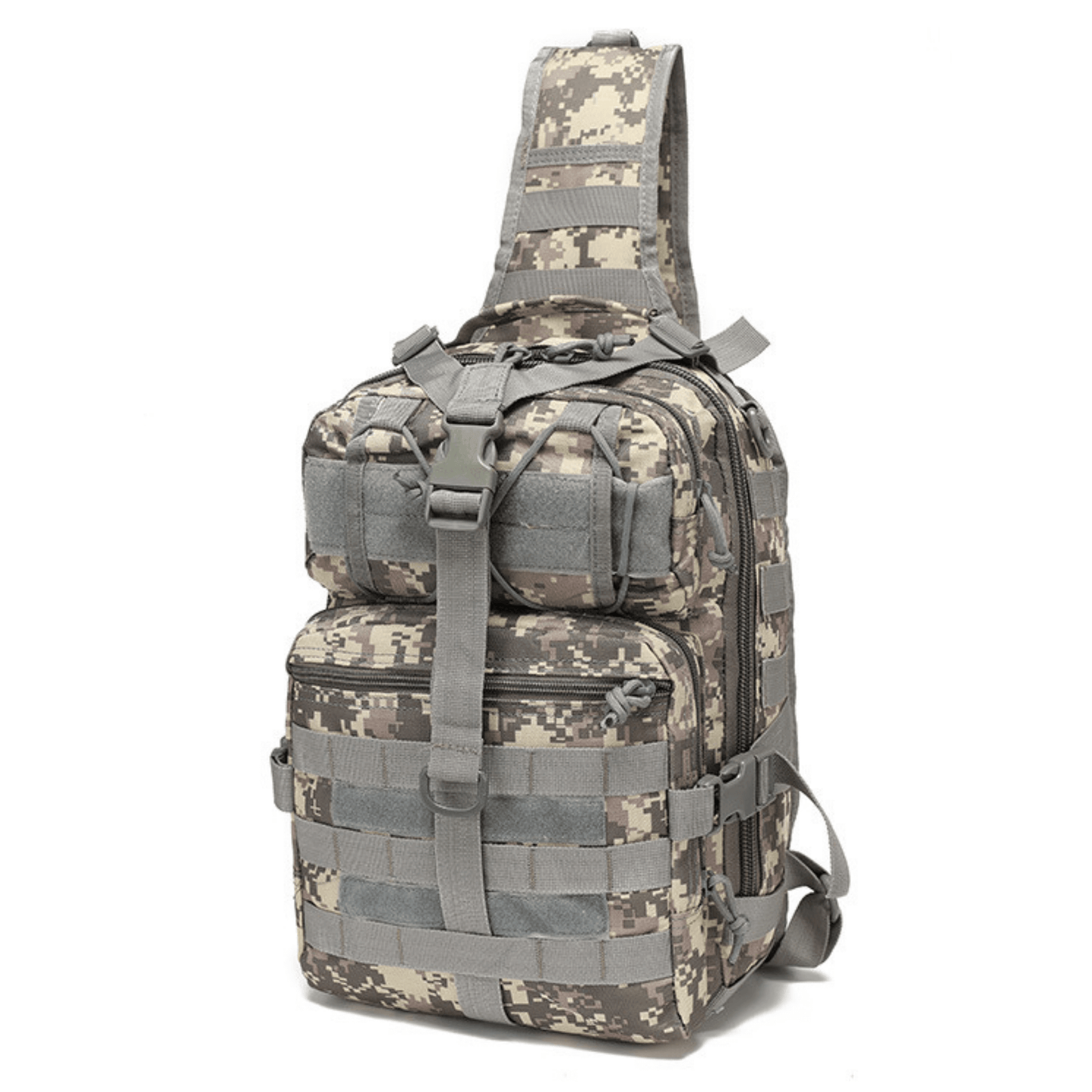 Tactical Sling Backpack 15L – Military MOLLE Shoulder Bag for Outdoor