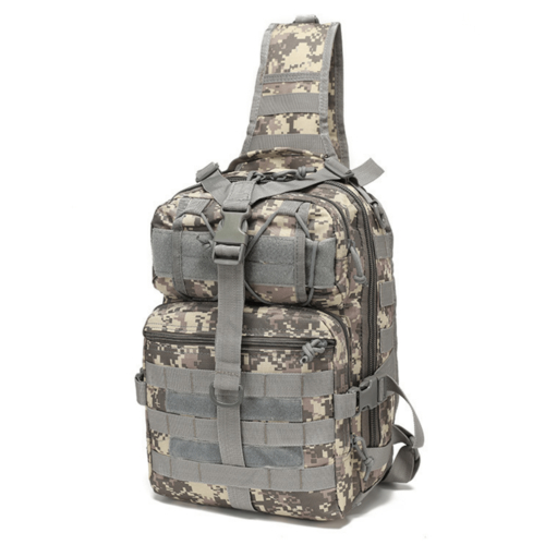Tactical Sling Backpack 15L – Military MOLLE Shoulder Bag for Outdoor