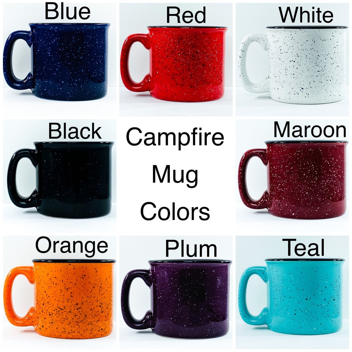 Camping Queen Campfire Mug – 15 oz Ceramic Mug for Outdoor Coffee &amp; Cocoa Lovers