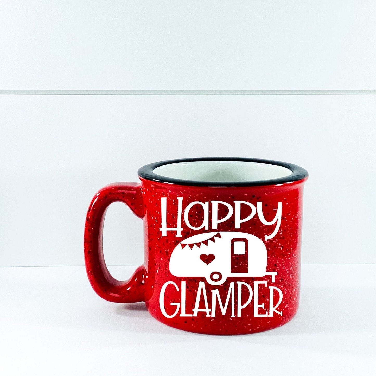 "Happy Glamper" Campfire Mug