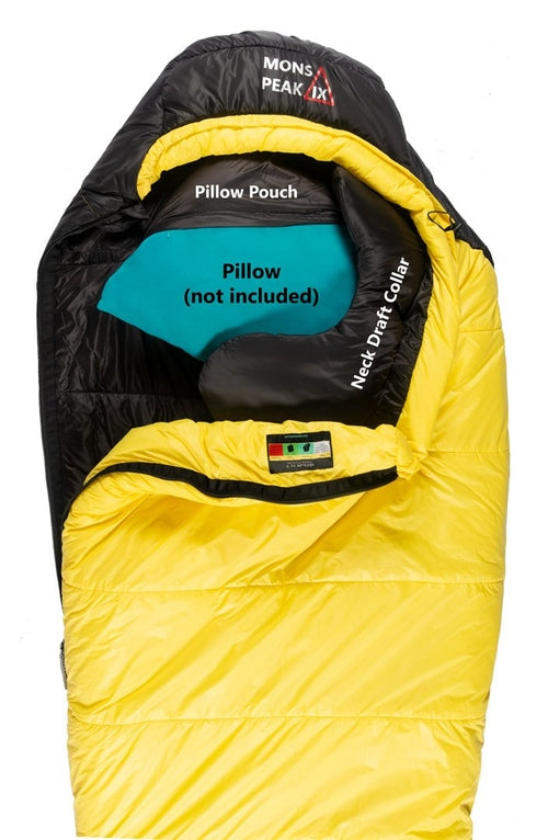 Settler 15°F Sleeping Bag – 3-Season Lightweight Sleeping Bag for Camping, Hiking &amp; Backpacking