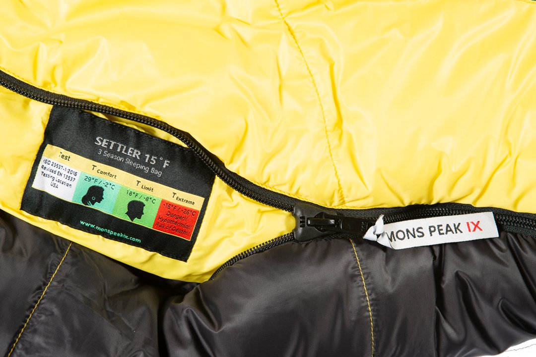 Settler 15°F Sleeping Bag – 3-Season Lightweight Sleeping Bag for Camping, Hiking &amp; Backpacking