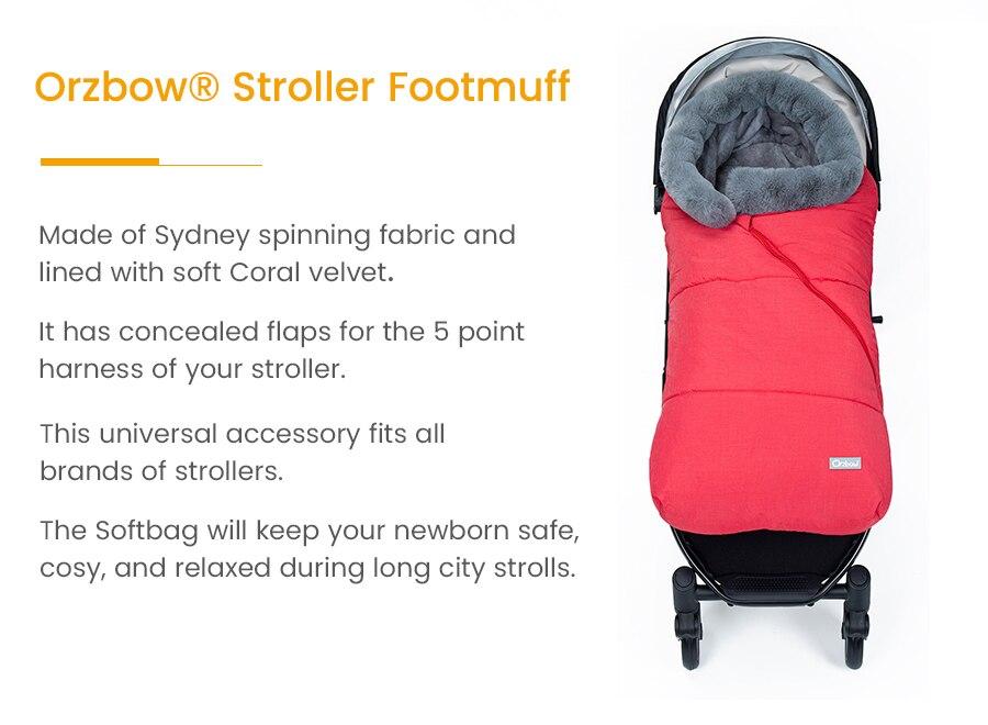Winter Baby Sleeping Bag – Hooded Infant Stroller Sleepsack with Faux Fur Collar