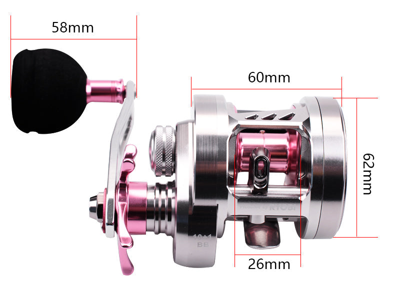 SP200R / SP200L Full Metal Jigging Reel – 10+1BB | 6.8:1 Gear Ratio | Max Drag 12kg
