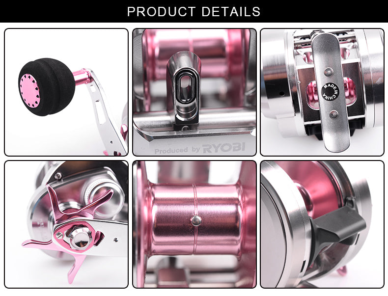 SP200R / SP200L Full Metal Jigging Reel – 10+1BB | 6.8:1 Gear Ratio | Max Drag 12kg