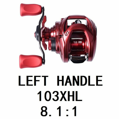 103H / 103HL Baitcasting Reel – 7+1BB | Gear Ratio 7.1:1 | Max Drag 5kg | SALAMANDURA Series